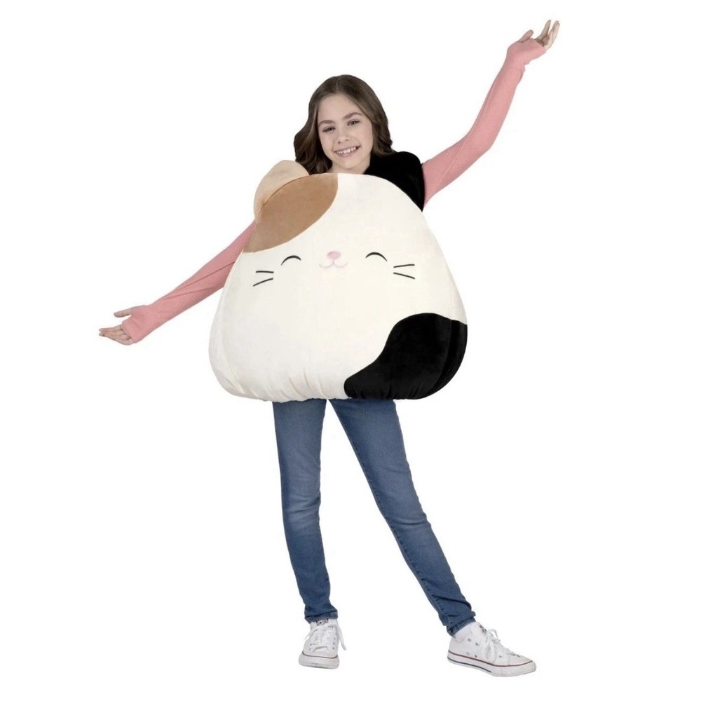 Squishmallows Cam the Cat One Size Kids Costume Plush for Halloween Cosplay